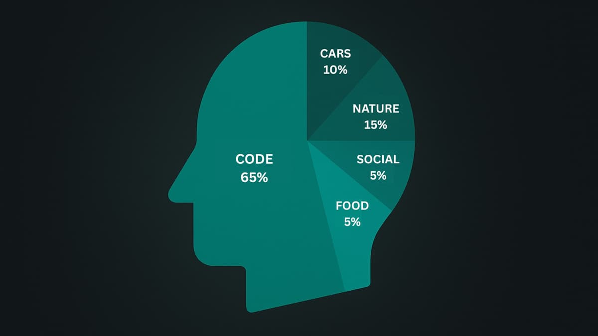 Tanish Ranjan working on code